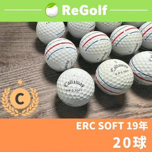 ●1223 ロストボール キャロウェイ ERC SOFT 19年モデル 20球